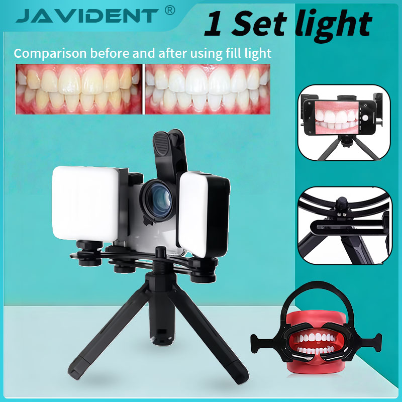 Photography Mobile Lighting - ไฟ LED สำหรับถ่ายภาพทางทันตกรรมแบบเคลื่อนที่ พร้อมบลูทูธ สำหรับถ่ายภาพภายในช่องปาก ไฟส่องสว่างสำหรับการรักษาทางทันตกรรม