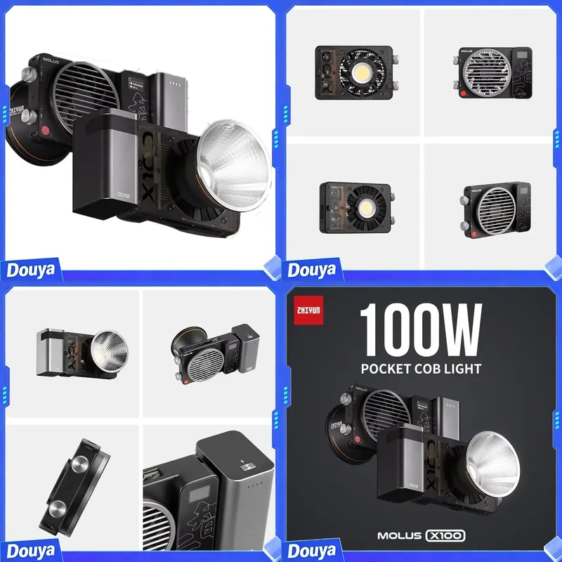 Photography Lighting Handheld - ไฟ LED ZHIYUN Molus X100 100W
