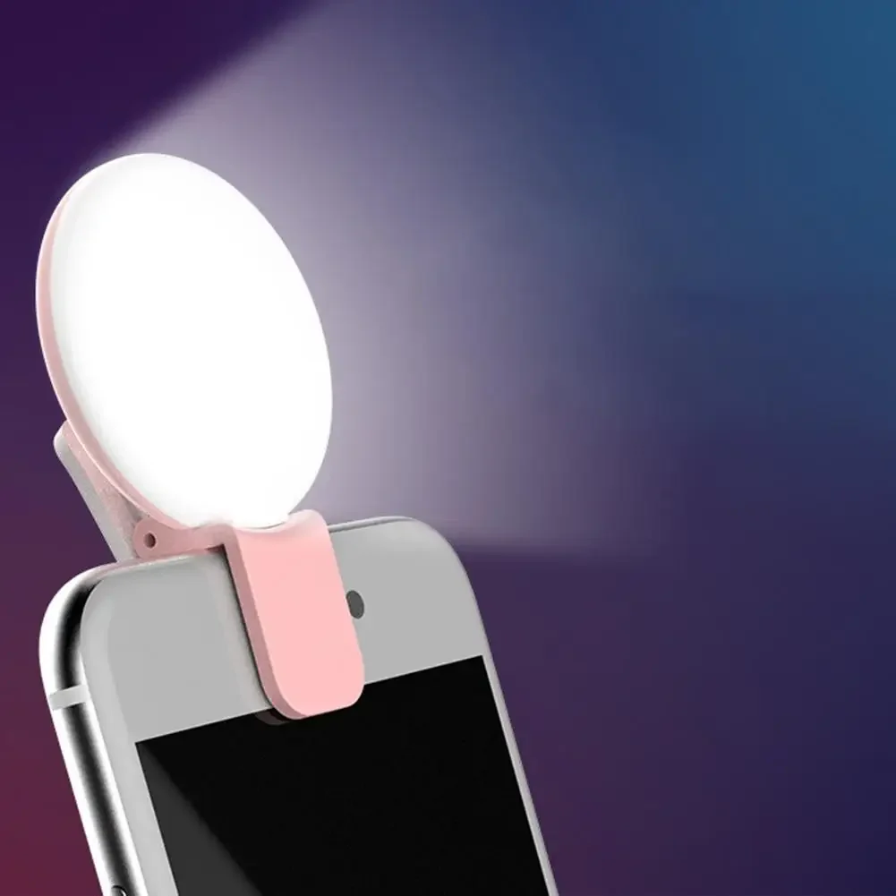 Photography Lighting Game - โทรศัพท์มือถือ LED Selfie แหวนแสงแบบพกพา Mini ทนทานสามหยุด