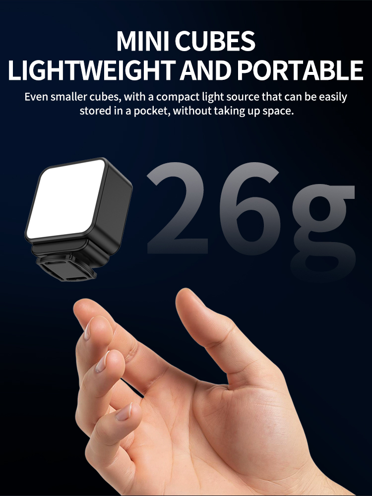 ไฟวิดีโอ LED ขนาดเล็กแบบแม่เหล - Photography Lighting Description บทวิจารณ์และราคา