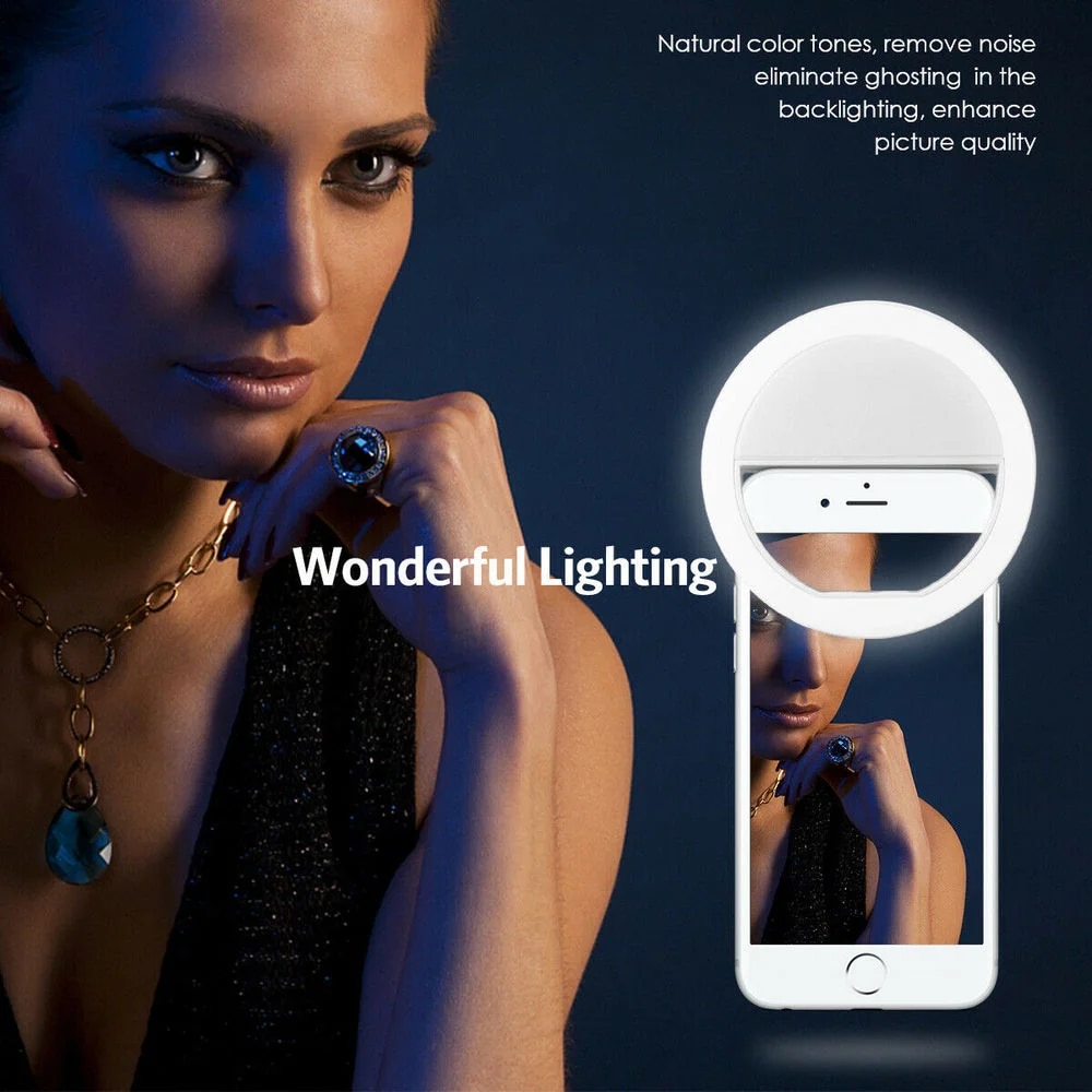 ไฟวงแหวน LED แบบชาร์จไฟได้พร้อ - Photography Lighting Game บทวิจารณ์และราคา