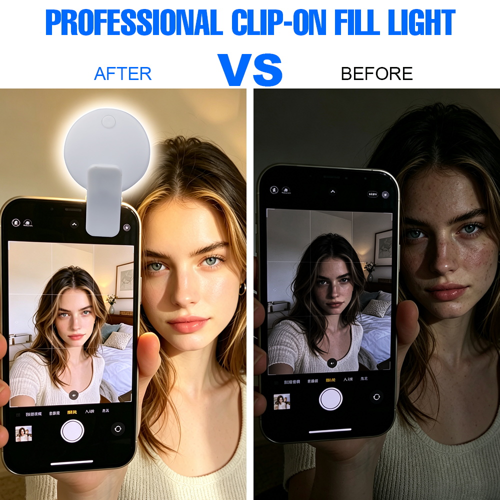 ไฟเซลฟี่ LED แบบหนีบ ปรับความส - Photography Lighting Game บทวิจารณ์และราคา