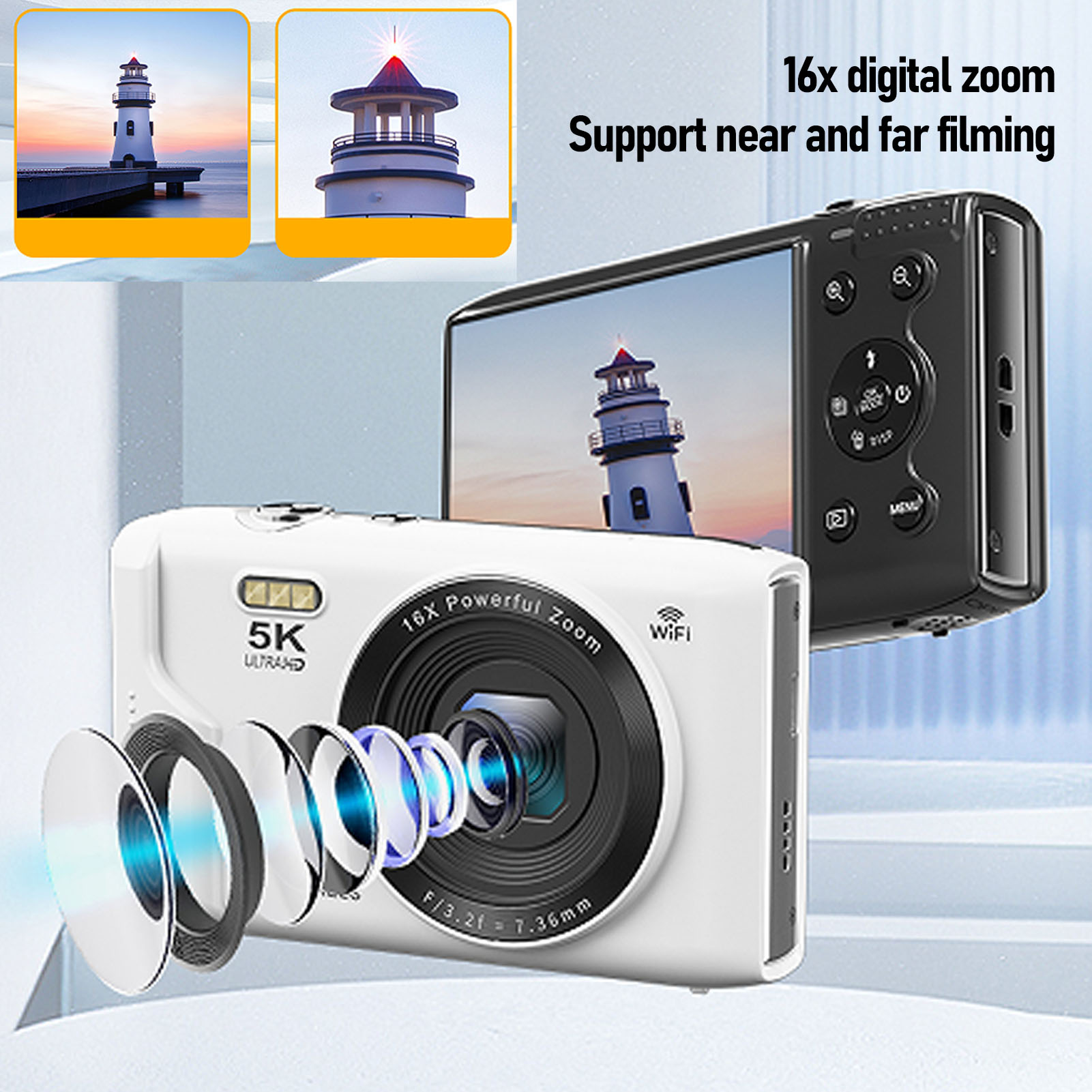 5K กล้อง 72MP 16X ซูมแบบพกพา 2 - Photography Lighting For Beginners บทวิจารณ์และราคา
