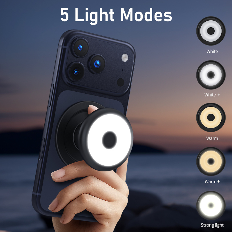 ขาตั้งโทรศัพท์แม่เหล็กพร้อมไฟว - Photography Lighting Brands บทวิจารณ์และราคา