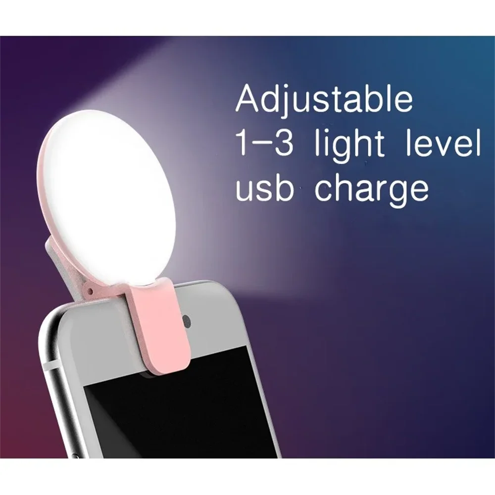 ไฟวงแหวนเซลฟี่ขนาดเล็กแบบพกพา  - Photography Lighting Game บทวิจารณ์และราคา