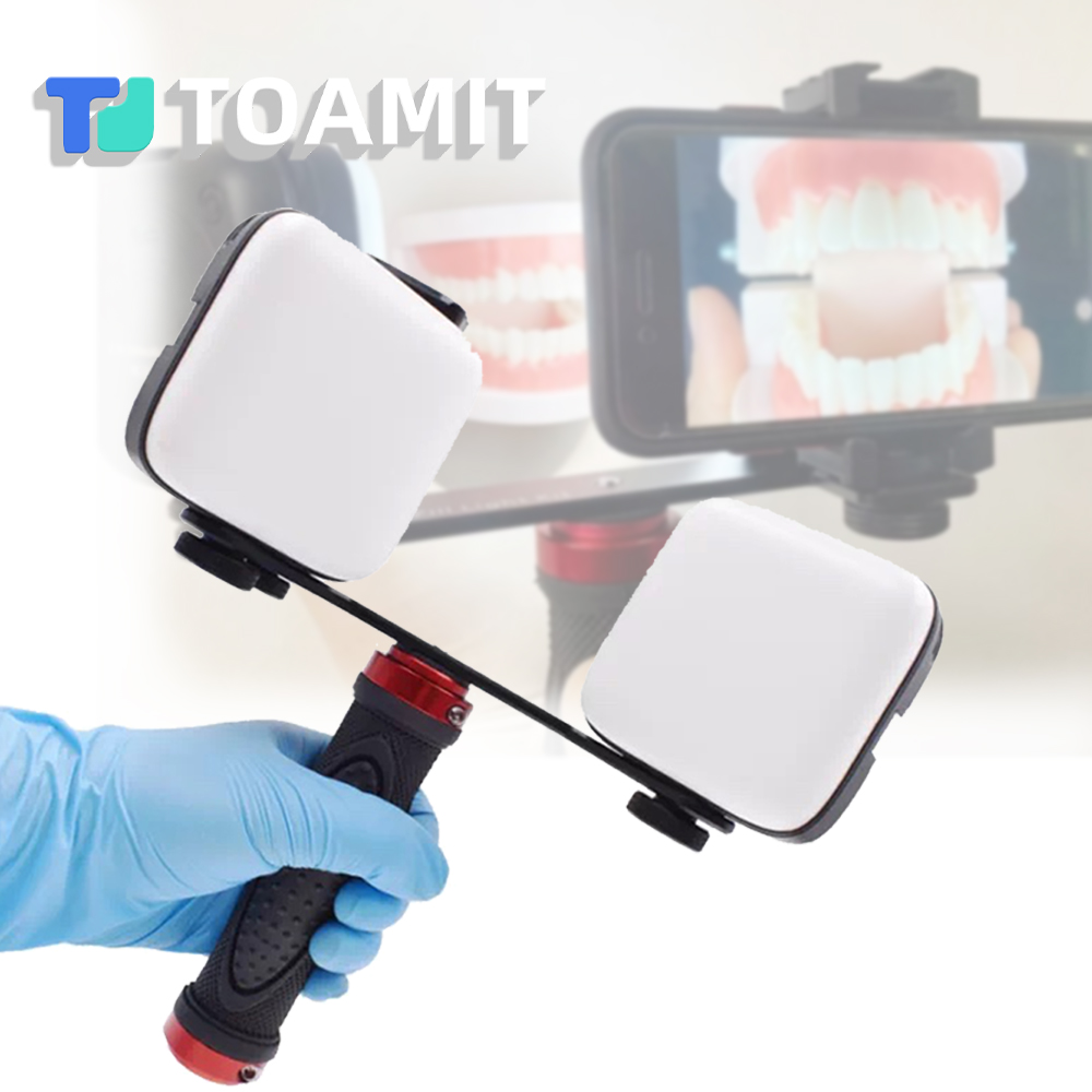 ไฟถ่ายภาพทางทันตกรรม, แฟลช LED - Photography Lighting Kit Portable บทวิจารณ์และราคา