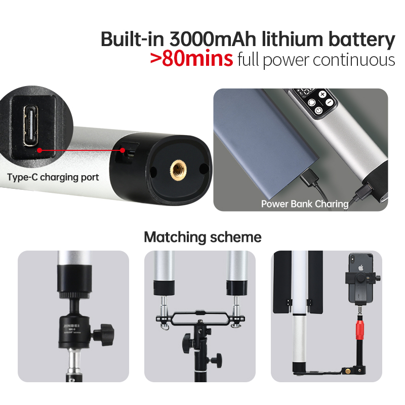 ไฟวิดีโอแบบพกพา JINBEI EFT-220 - Photography Lighting Handheld บทวิจารณ์และราคา
