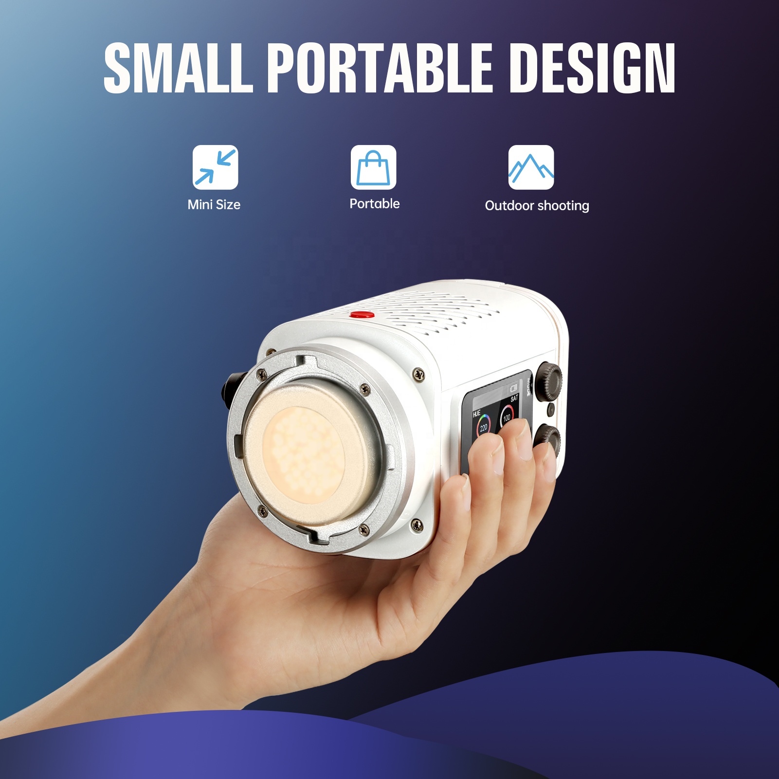 JINBEI EF-60BI 60w ชุดไฟถ่ายภา - Photography Lighting Handheld บทวิจารณ์และราคา