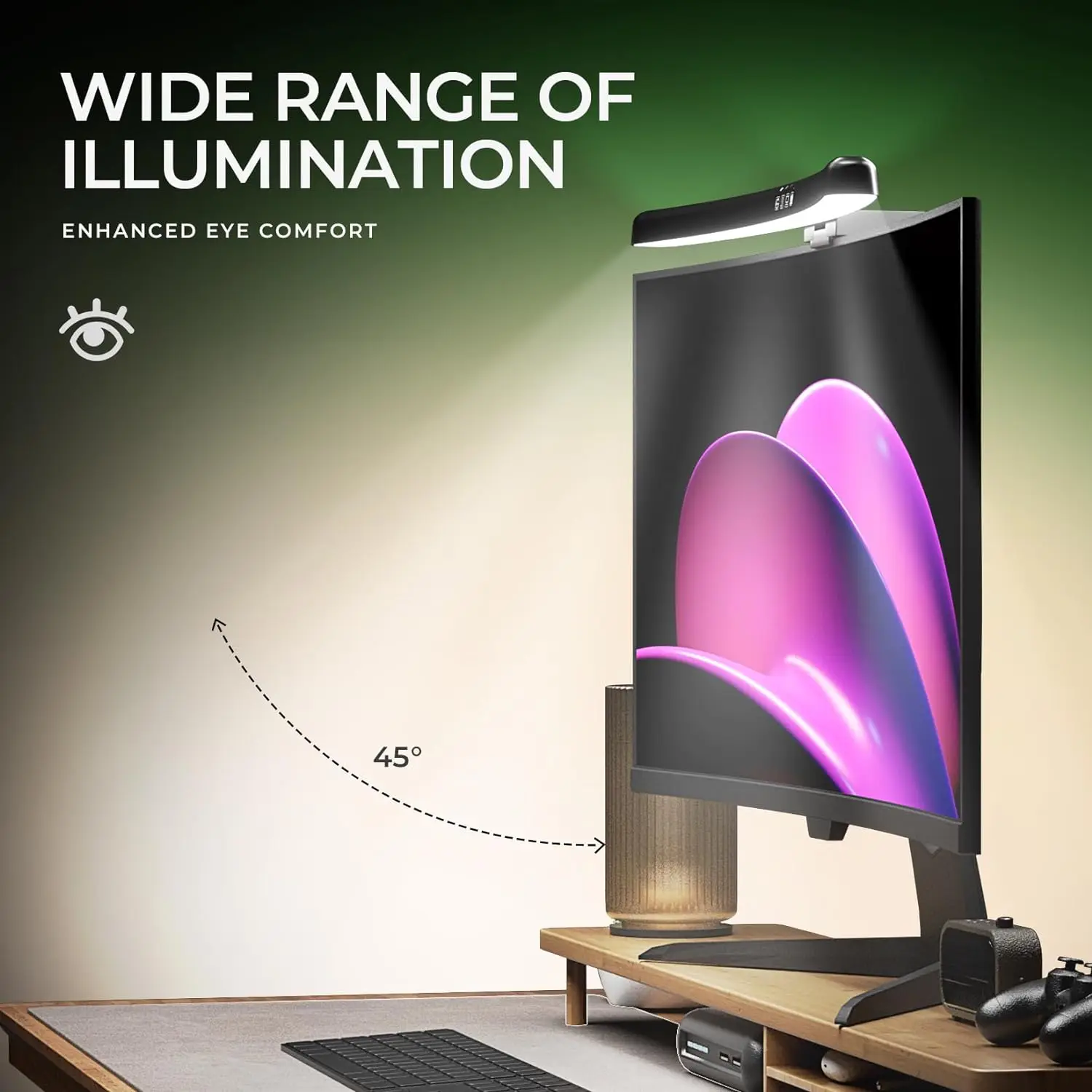 ไฟบาร์สำหรับจอคอมพิวเตอร์ RGB  - Photography Lighting Game บทวิจารณ์และราคา